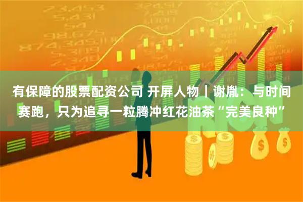 有保障的股票配资公司 开屏人物|谢胤:与时间赛跑,只为追寻一粒腾冲红花油茶“完美良种”